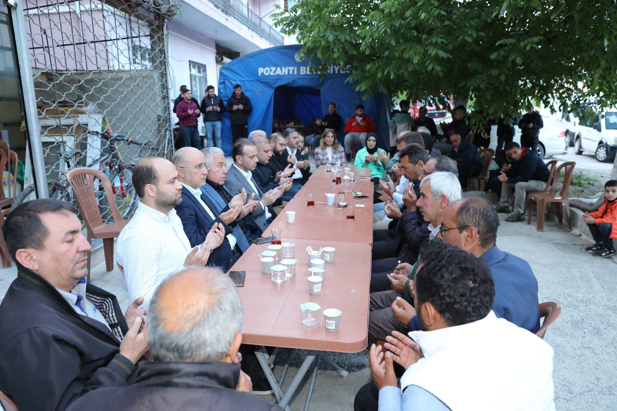 Vefat eden Pozantı İlçe Başkan Yardımcımız Hayrullah Dönmez abimiz için taziyede bulunduk. Merhum başkanımıza Allah'tan rahmet, kederli ailesine, sevenlerine ve teşkilatımıza başsağlığı diliyorum. Rabb'im mekanını cennet eylesin.