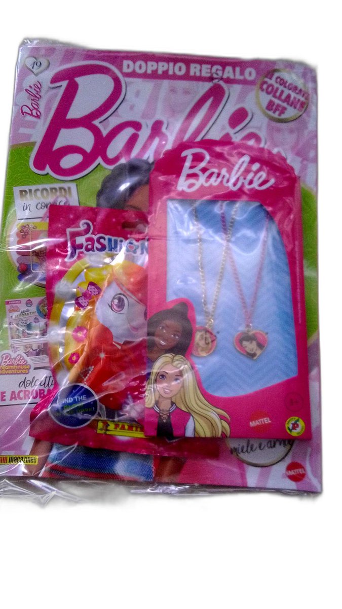 Barbie Magazine in Italy
#Barbie #Magazine #BarbieMagazine #Doll #BarbieDoll #YouCanBeAnything #Merchandising #TuPuedesSerLoQueQuieras #BarbieMerchandising #PuedesSerLoQueQuieras #Italy #BarbieGirl #Girl