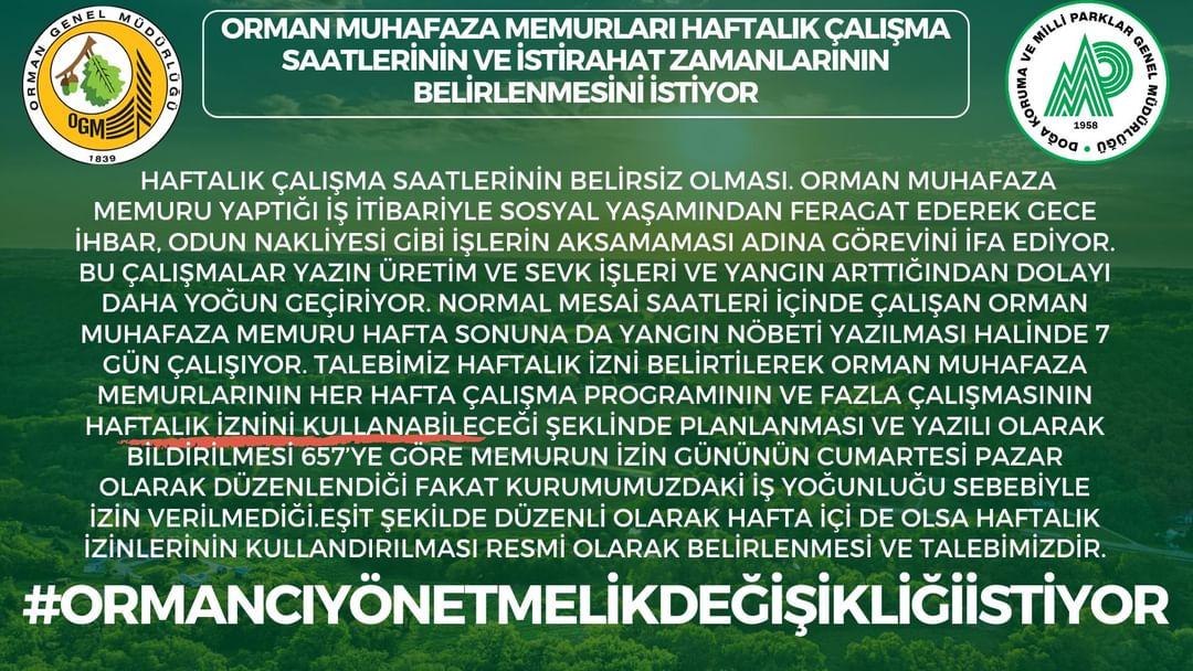 #ommderneksahada #ormancıyönetmelikdegisikligiistiyor