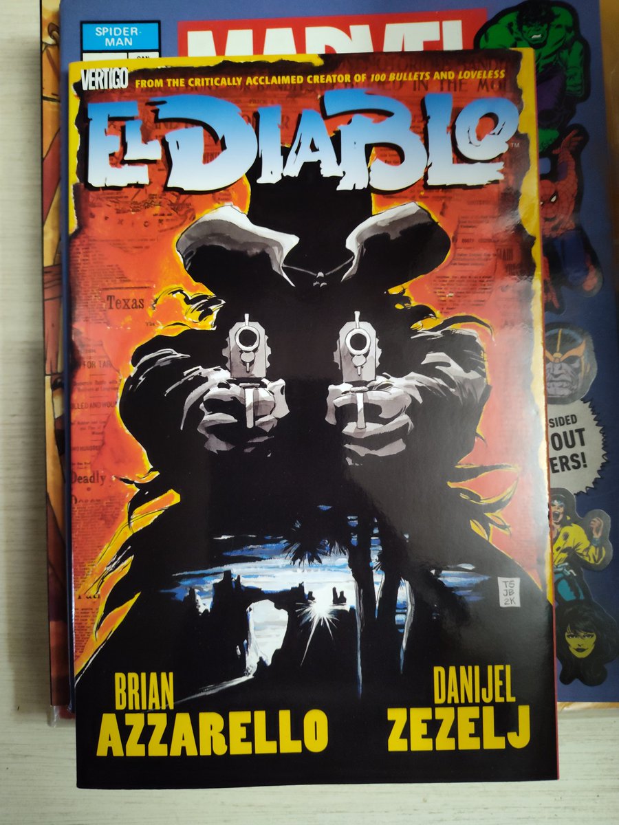 not bad at all...I'd say check it out! 9/10 #vertigo #elDiablo #azzarello #zezelJ #westerncomics #readcomicbooks