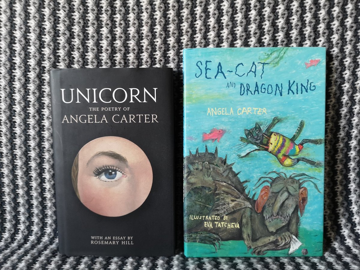 AngelaCarterFan's tweet photo. We've all read The Bloody Chamber and Other Stories, Nights at the Circus, and Wise Children. But Angela Carter, #botd in 1940, created so much more than this. From poetry to children's stories, and from radio plays and screenplays to a book about cats. Happy birthday, Angie! 🎂 https://t.co/AH9Gmeh3wh