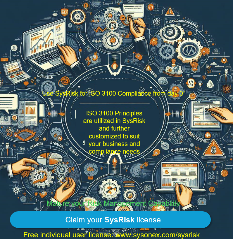 JAM_Mondol's tweet photo. Use SysRisk for ISO 3100 compliance: https://t.co/ALNrC1doWp

#riskmanagement #bankingindustry #projectrisk https://t.co/sfYJEZZoeJ
