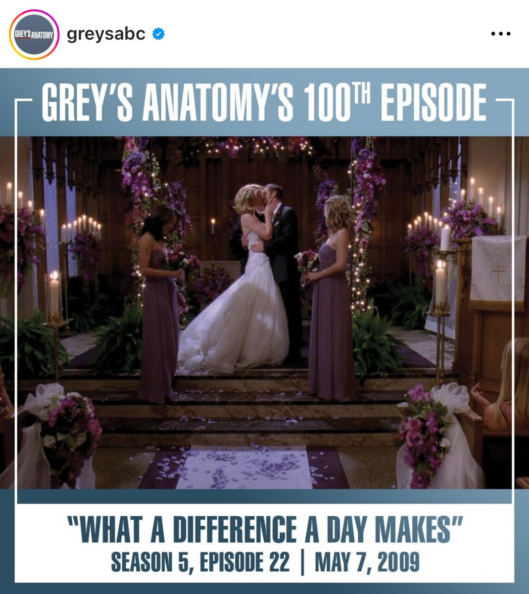 15 years ago, izzie and alex got married💜