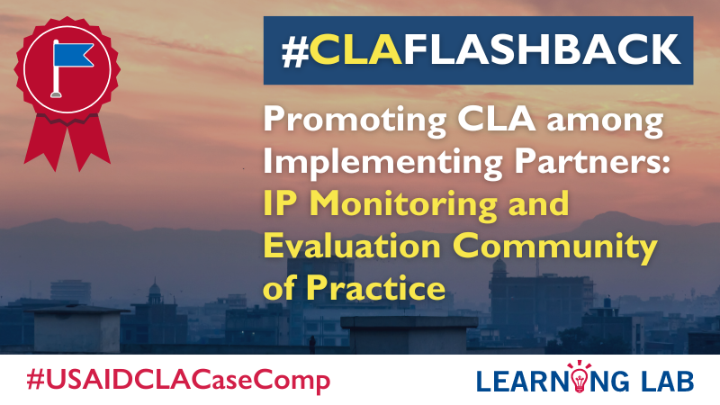 The 2024 #USAIDCLACaseComp is almost here! As you plan your cases, get inspired by this winner from 2016, which shows how, via #CLA, @USAID_Pakistan helped partners start a community of practice for #LocallyLed #Monitoring & #Evaluation 💡 bit.ly/3QsXB0W #CLAFlashback