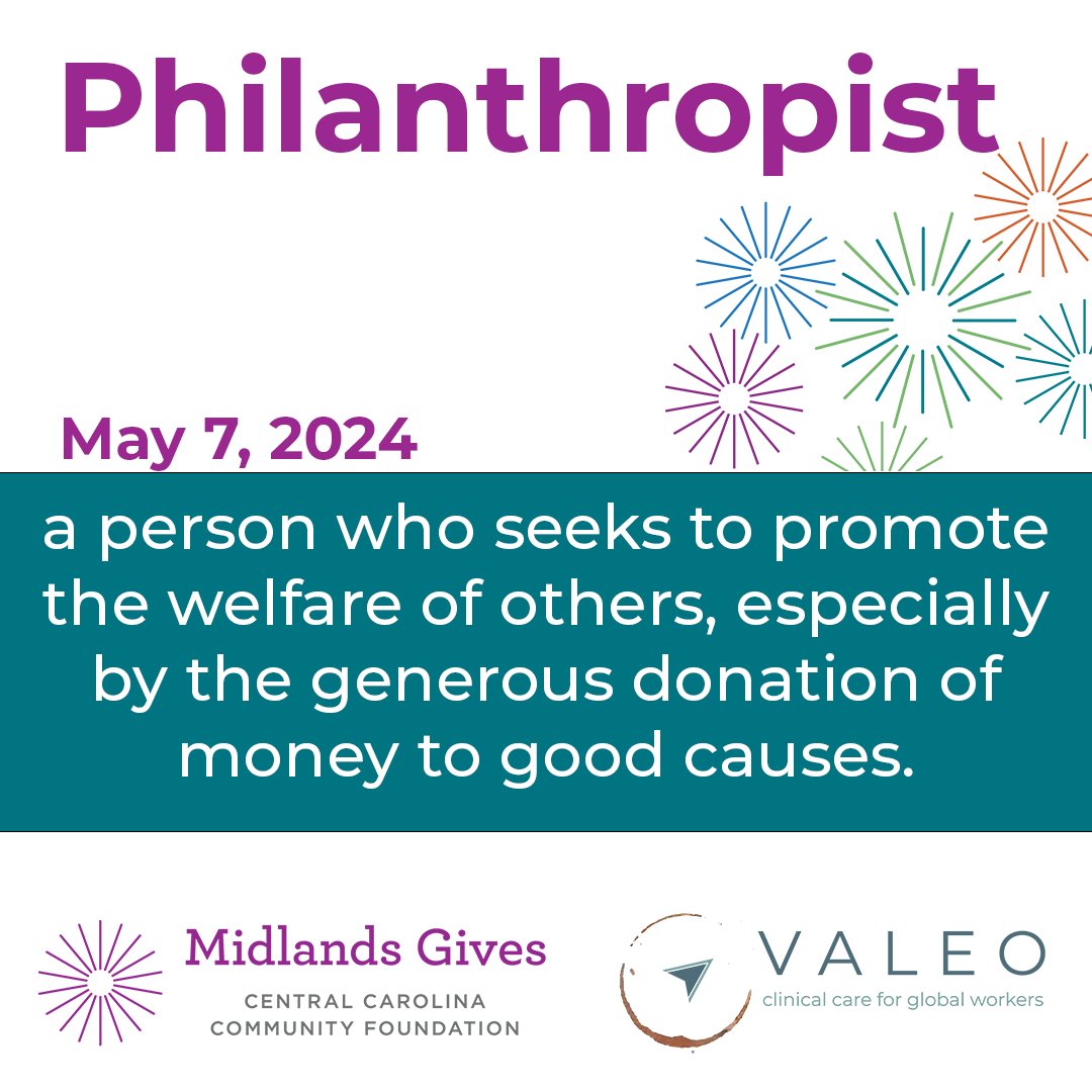 Philanthropy is an attitude, not a donation size. Thanks to The Cheerful Giver & Golden Rule Partners, we have $10,000 match.  Only $4,000 left. #AmplifyYourImpact today! Be a #CheerfulGiver.  Then, encourage your friends to do the same. 
Visit midlandsgives.org/Valeo