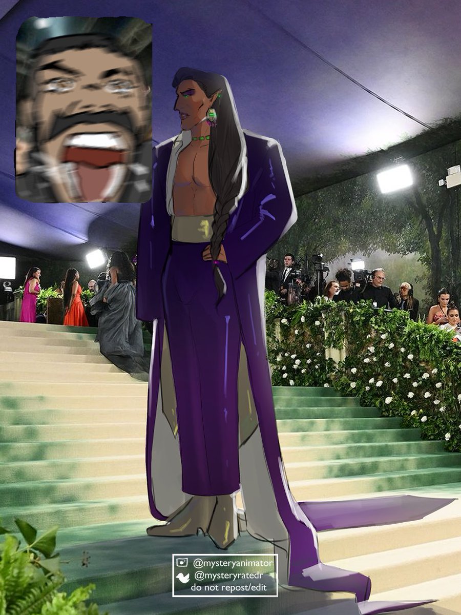 damn hello #castlevanianocturne #MetGala