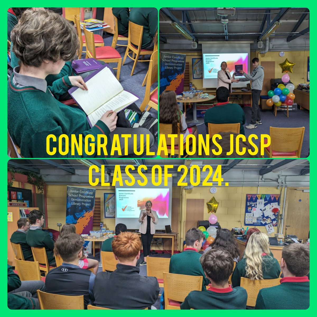 A very quick three years despite being masked for some of it!!!! Wonderful to celebrate their achievements this afternoon @jcsplibraries