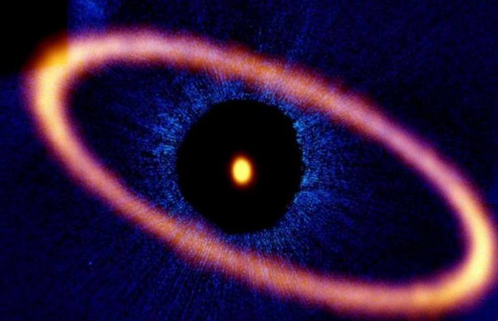 The Eye of Sauron

Oh yes, yes, even the legendary Sauron has been found in space!

That's the wonderful name of the star Fomalgaut, along with the space debris that surrounds it. Altogether it looks like a giant eye staring out of outer space. It is eternal and never blinks.…