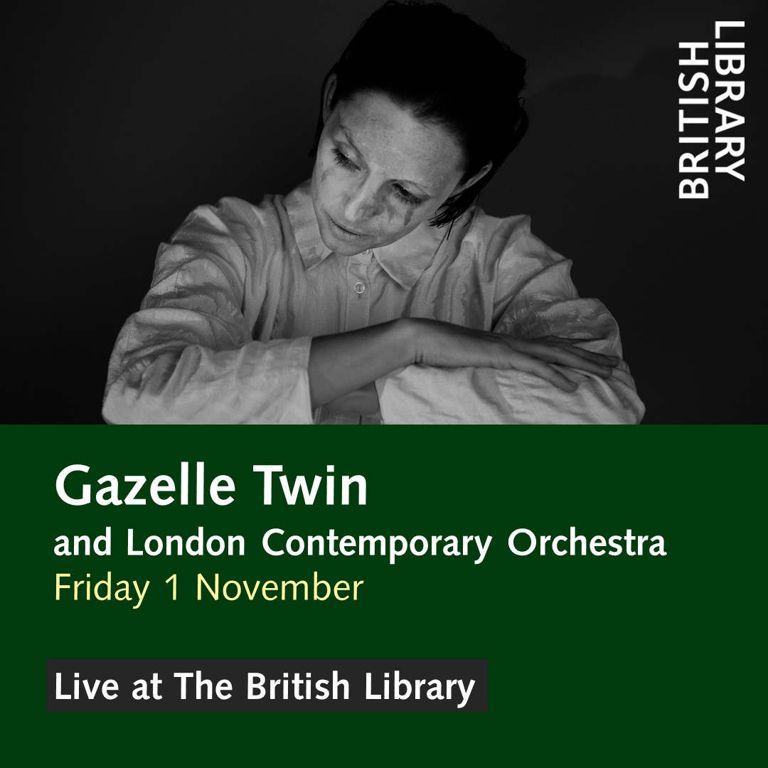 Delighted to be heading to the @britishlibrary this Nov with the incredible @gazelletwin and @LCOrchestra. Tickets on sale 10am tomorrow: bit.ly/44p8wOK