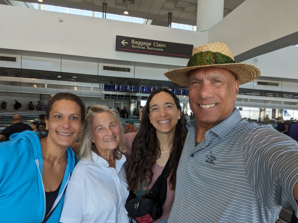 It is going to happen!!!! I surprised my sister and parents at the airport. They're heading straight to Honolulu but I'm heading to Kona first for a couple school visits. Graduation is Friday!