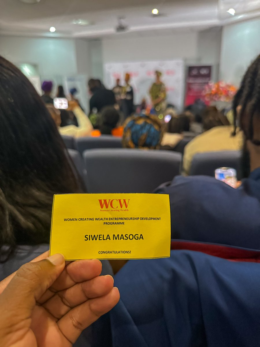 Thrilled to graduate from Women Creating Wealth program! As a proud black female Biotechnologist, winemaker & founder of Siwela Wines, I'm eager to use these new skills to empower women & create a lasting legacy! #WomenInBusiness #GraduationDay #WomenCreatingWealth #SiwelaWines