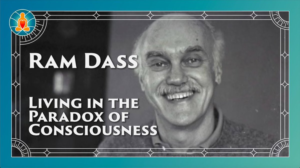 Ram Dass describes the levels the Western mind has to go through to move beyond rational thought, and accept that other planes of reality are just as real as the physical plane. 📽️ youtube.com/watch?v=BALkNX… #ramdass #love #spiritual #yoga #meditation #youtube