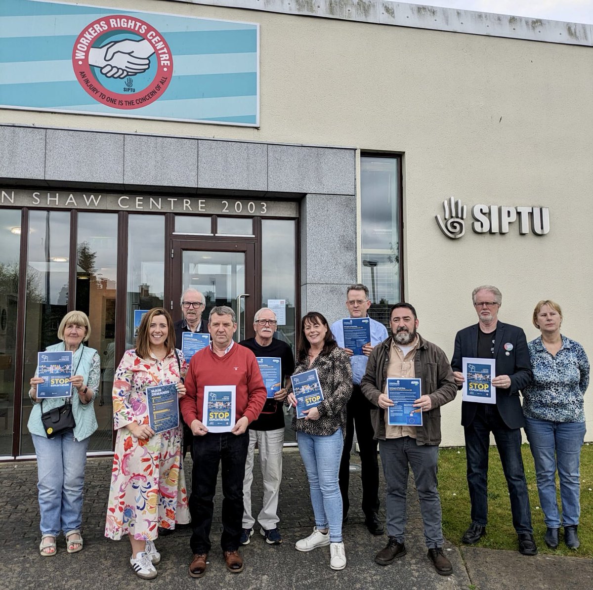 A bumper packed day with Michelle in Navan. An inspirational morning with Ger & Niall in TAG Meath Autism Group, followed by a visit to Daoine Óga childcare. We finished the day with a meeting in the Dan Shaw centre with SIPTU representatives. 30 days until election day 🗳️