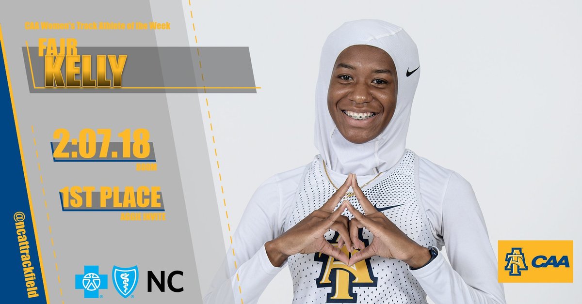 Congratulations Fajr!! @CAASports women's track athlete of the week. #AggiePride @ncataggies 

ncataggies.com/news/2024/5/7/…