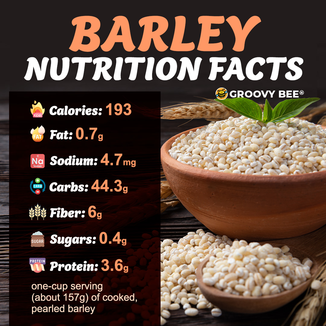 Barley Nutrition Facts #superfood #healthbenefits #wellness #goodfood #nutrition #remedies