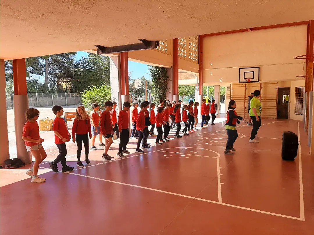 🎵🎶🕺INCLUSION&amp;DANCE és la nova activitat que durant 4 dimarts l'alumnat de 4t farà a l'escola de la mà de @cebaixcamp i @wapacha_reus .
Mitjançant el Ball esportiu aprendrem sobre la inclusió I les potencialitats de tota persona.

#escolamontsantreus #inclusioanddance
#XEPR