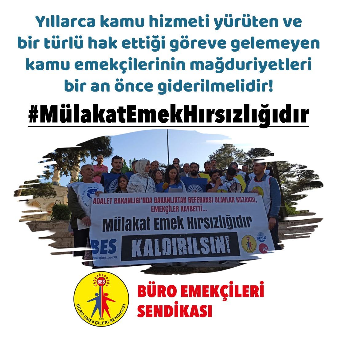 #MülakatEmekHırsızlığıdır