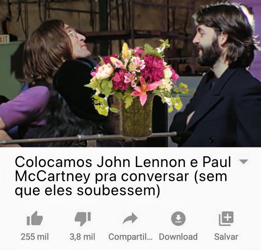Tecnicamente já fizeram um podcast com os Beatles quando botaram um microfone em um VASO DE FLOR e deixaram o John Lennon e o Paul McCartney conversando sozinhos