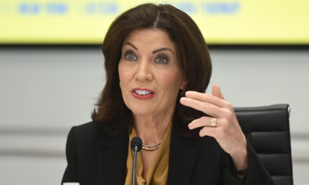🚨JUST IN: Gov. Kathy Hochul of New York counters racism allegations by informing reporters that her 'family eats fried chicken and watermelon all the time.'