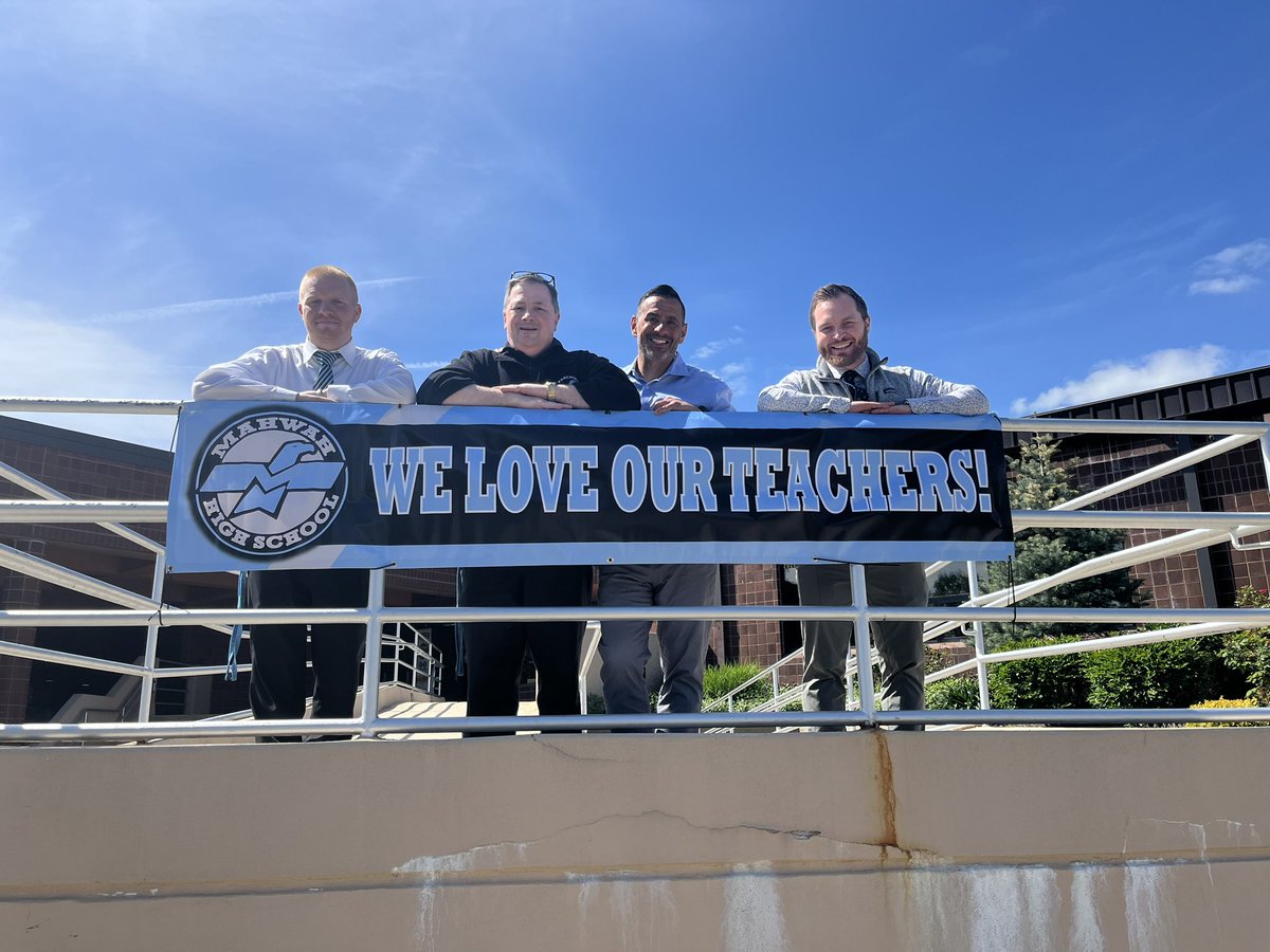 2024 Happy Teacher/Staff Appreciation Day. #MahwahConnects