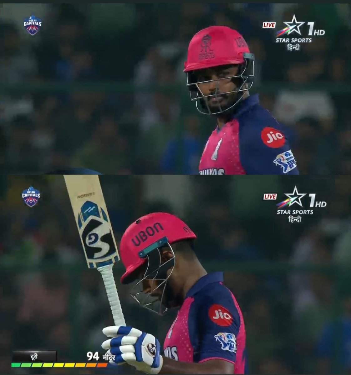 *_A Royal captain. A Royal start!_*🩷

A steady fifty for Sanju Samson who aims to stop Delhi from completing their revenge! 

Will Samson continue his good run to play such knocks for Team India at the #T20WorldCupOnStar?

📺 | DCvRR | LIVE NOW | #IPLOnStar | #RevengeWeekOnStar