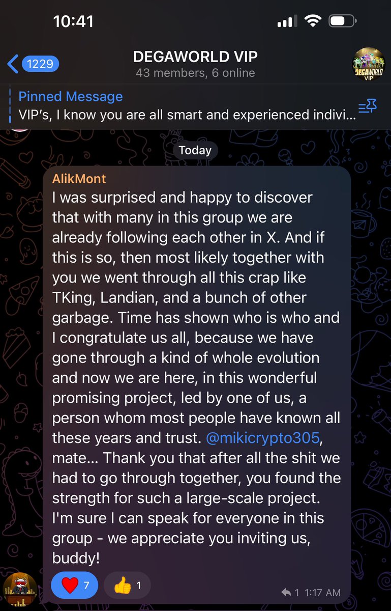 The past does not define us, but the lessons learned were necessary to succeed in our present mission. @CoinHodler_ posted this message today on @DEGA_WORLD VIP Chat. Wanted to share it with you.
