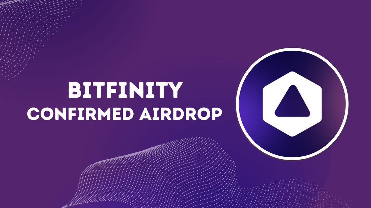 Bitfinity Confirmed Airdrop🪂🪂

• Raised: $7M 
• Cost: 💯 FREE 
• Potential: $1,500

Follow The Step-By-Step Guide👇🧵