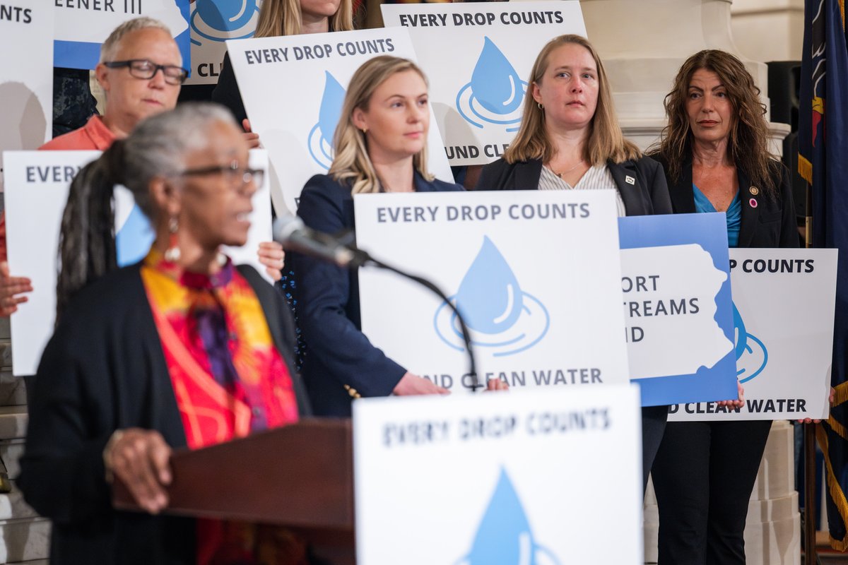 Everybody deserves clean water.  It is in our Constitution, and we need to do more to make sure everyone in this Commonwealth has it.  @ConservationPA