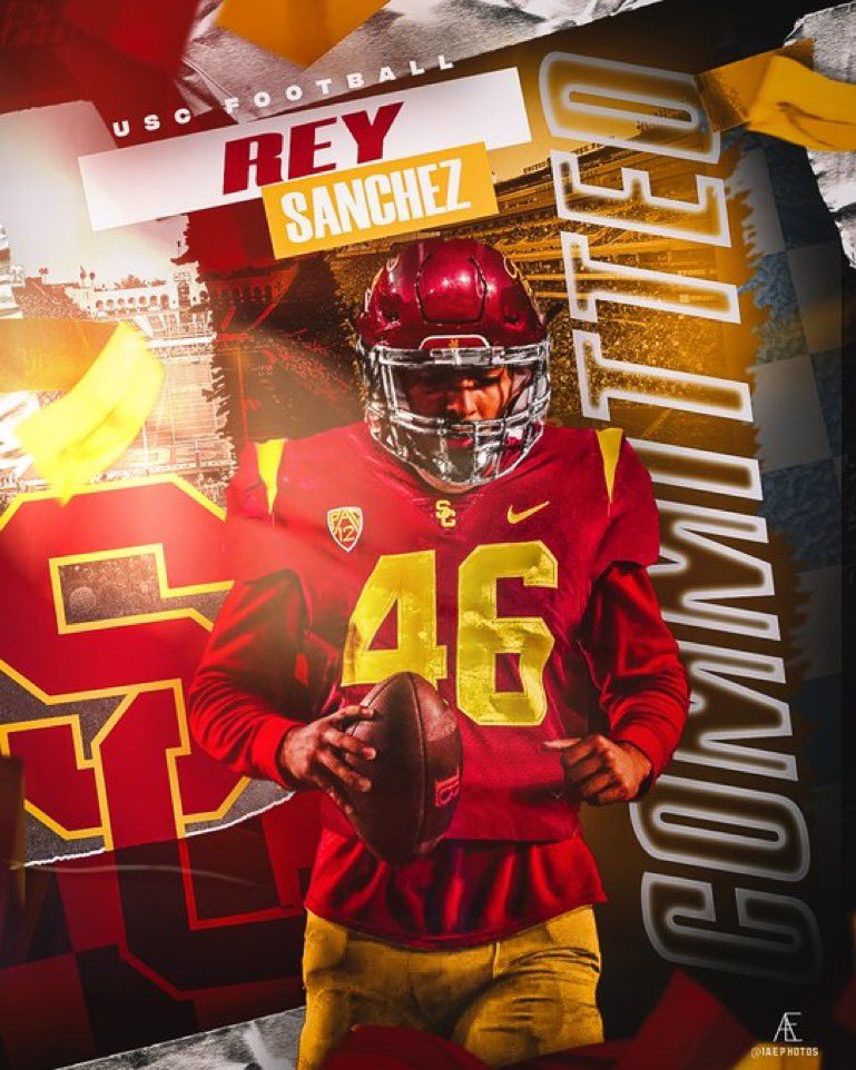 Im excited to share that I’ve committed to USC. First and foremost, I want to express my gratitude to my coaches that helped me achieve this goal. 

Thank you Coach Nuker for inspiring me and Mentoring me, showed me punting isn’t easy and kept pushing me to be great, you helped