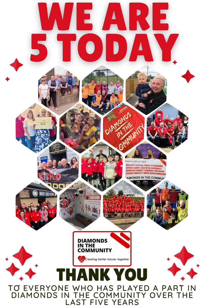 Happy 5th Birthday to, well us🤩 
So much has happened in five years and so many people have helped us along the way, thank you to everyone who has stepped up and helped us help our community.

#community