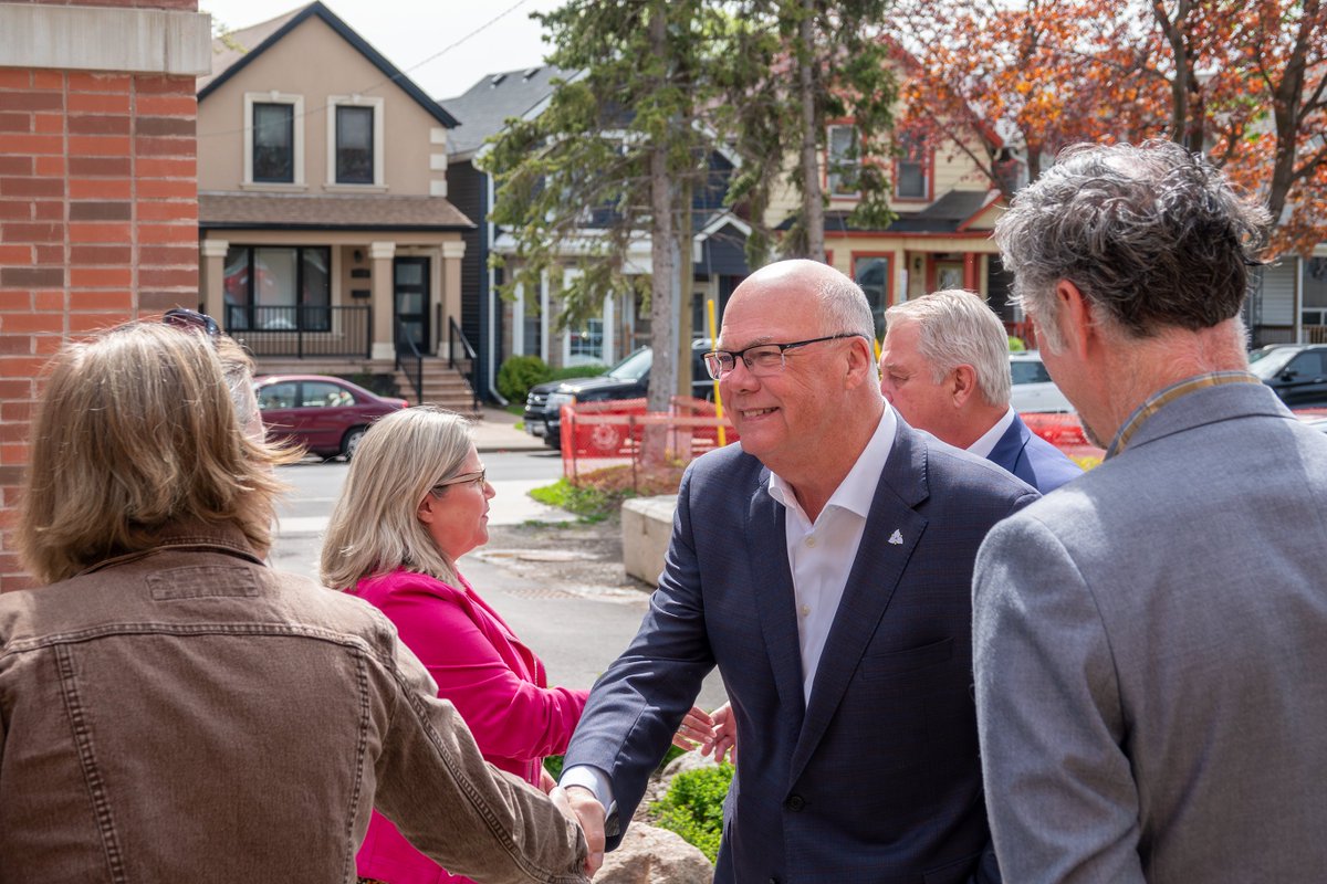 Yesterday <a href="/NeilLumsdenMPP/">Neil Lumsden</a> and I announced a $5 million investment for supportive housing in Hamilton.
 
Ontario is proud to work with non-profit partners like <a href="/IndwellCA/">Indwell</a> to build affordable places to live for the people who need it the most.
 
Read more: news.ontario.ca/en/release/100…