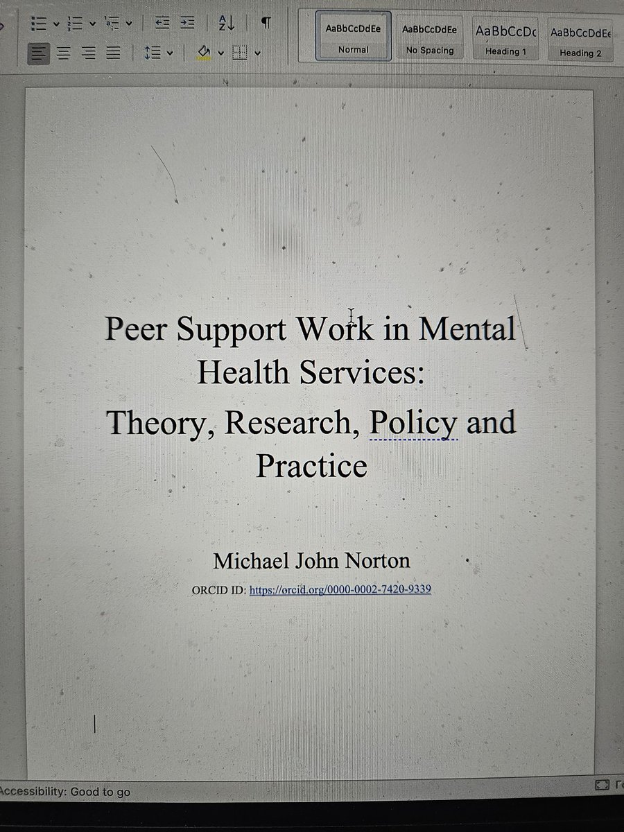Can't believe that I am lucky enough to start writing my third #book. #peersupport work in #mentalhealth which will be #published in 2025. 
No rest for the wicked. 
@routledgemh @MHER_Ire