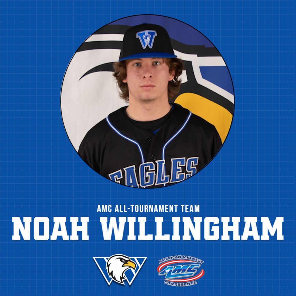 ⚾️AWARD WINNERS

Congratulations to Parker Jeffries and Noah Willingham for earning AMC All-Tournament honors!

Jeffries earned the honor by throwing a complete game shutout vs Columbia

Willingham grabbed two wins in two days to keep the Eagles alive in the tournament!