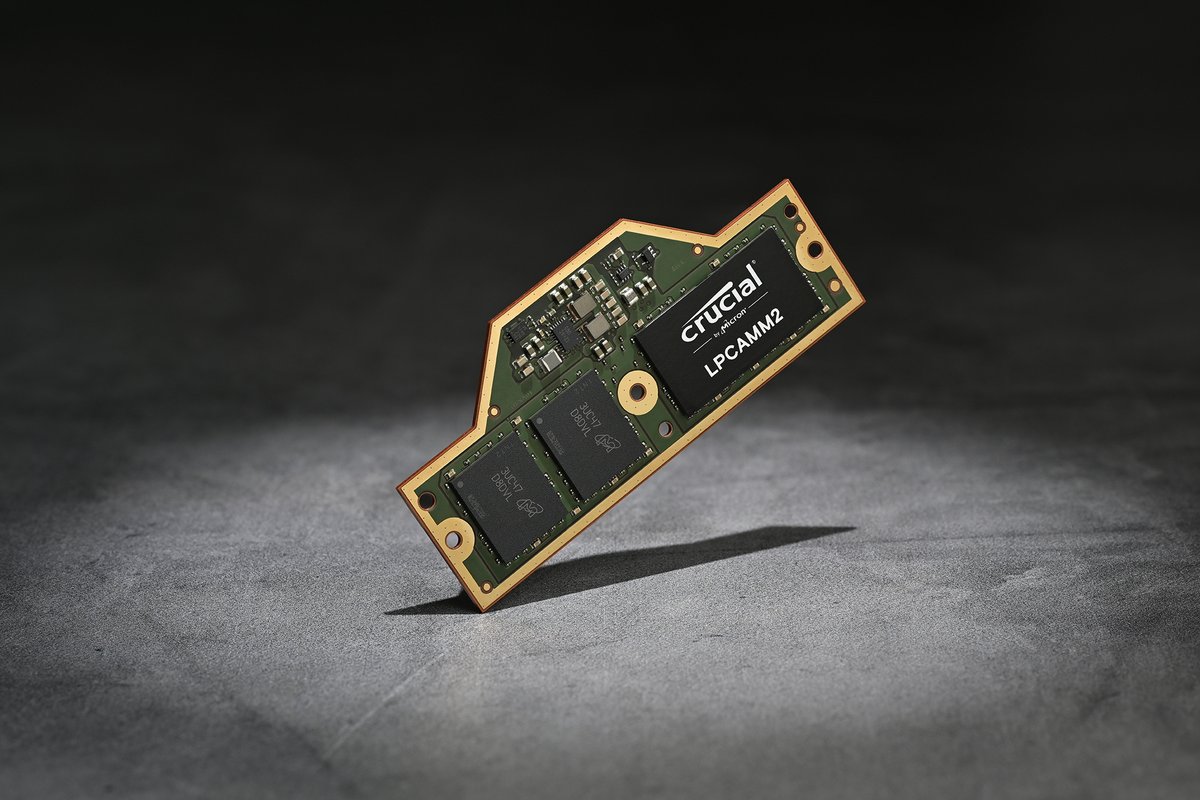 iFixitFR's tweet image. #Micron et #Lenovo travaillent ensemble pour rendre réparable la prochaine génération de mémoire vive dans les ordinateurs portables grâce au #LPCAMM2
> ifixit.com/News/95078