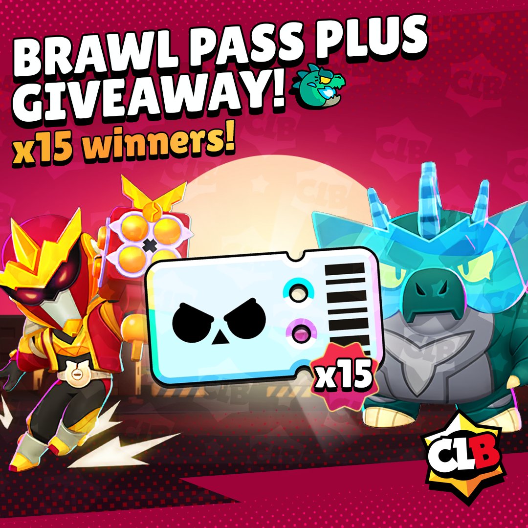 🎁 SORTEAZO 15 BRAWL PASS 🎁
🏅x15 Brawl Pass Plus (15 ganadores)

🍀 REQUISITOS: 
⭐ Dar RT 
⭐ Seguir a @TejeiroManu + @clb_stars + @MagicStaysGod + @BScomunidad__

💬 Comenta un emoji 

🏆 Ganadores en 1 semana. 
#BrawlStars #Godzilla #Mutations