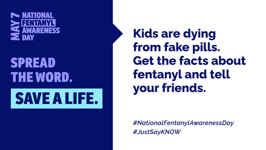Kids are dying from fake pills. 💔 It's crucial to get the facts about fentanyl and spread awareness to protect our loved ones. #JustKNOW #NationalFentanylAwarenessDay Know the facts ➡️ dea.gov/fentanylawaren…