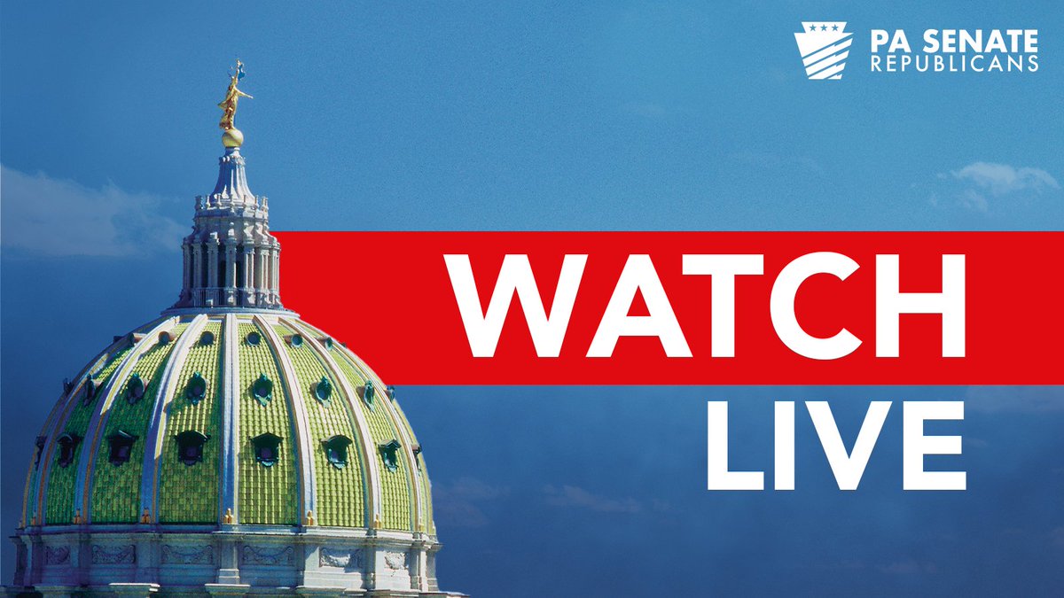 𝐓𝐔𝐍𝐄 𝐈𝐍 @ 𝟑 𝐏.𝐌. A news conference by #PASenate Republicans to highlight protection of PA taxpayers as negotiations with the 2024-25 #PAbudget accelerate. bit.ly/4drJfb1