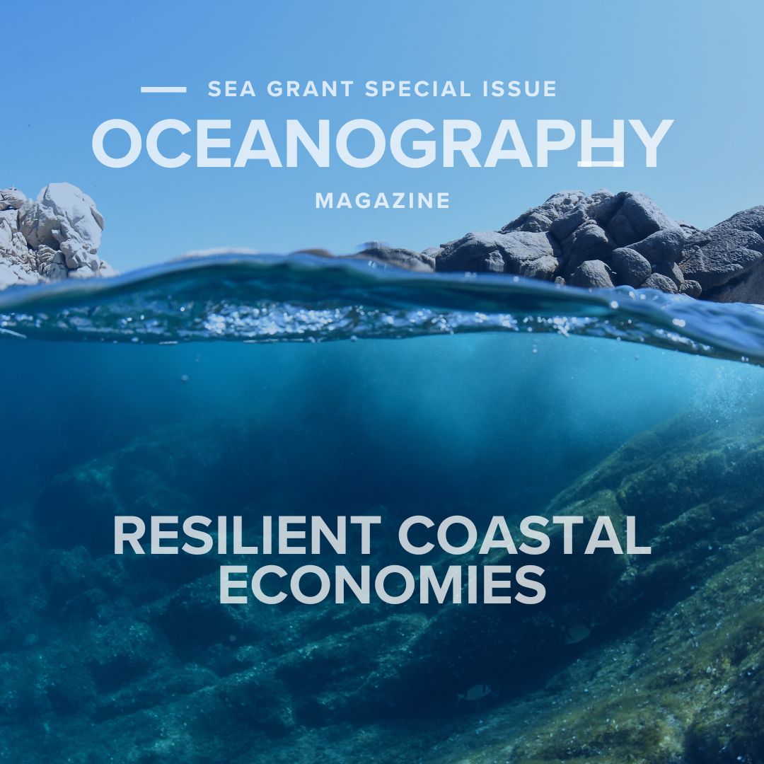 Sea Grant professionals help build #resilient #coastal #communities and #economies while addressing complex #environmental challenges. Read about #SeaGrant’s coastal #resilience efforts in our @TOSOceanography special issue: bit.ly/SG-Oceanography