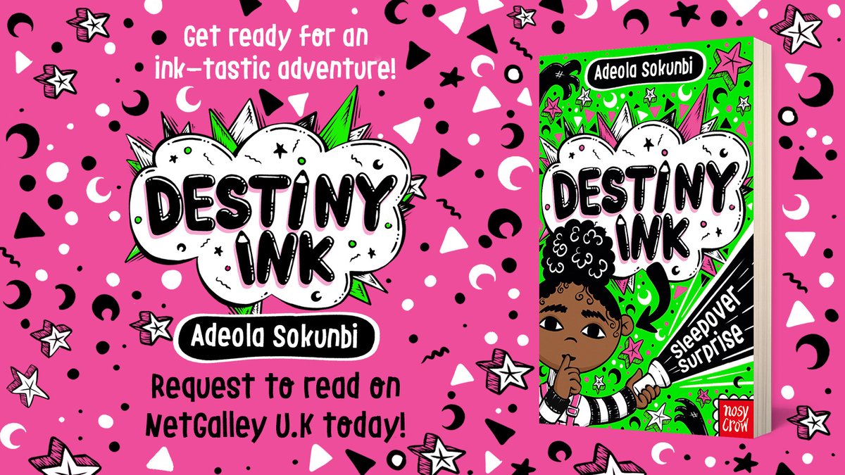 📢 Calling all reviewers, teachers, librarians, booksellers📢 Celebrate the magic of creativity in this new chapter book series, Destiny Ink, from debut author and illustrator Adeola Sokunbi, now available on @NetGalley! Request your copy here📚: ow.ly/hTNs50RyAiP