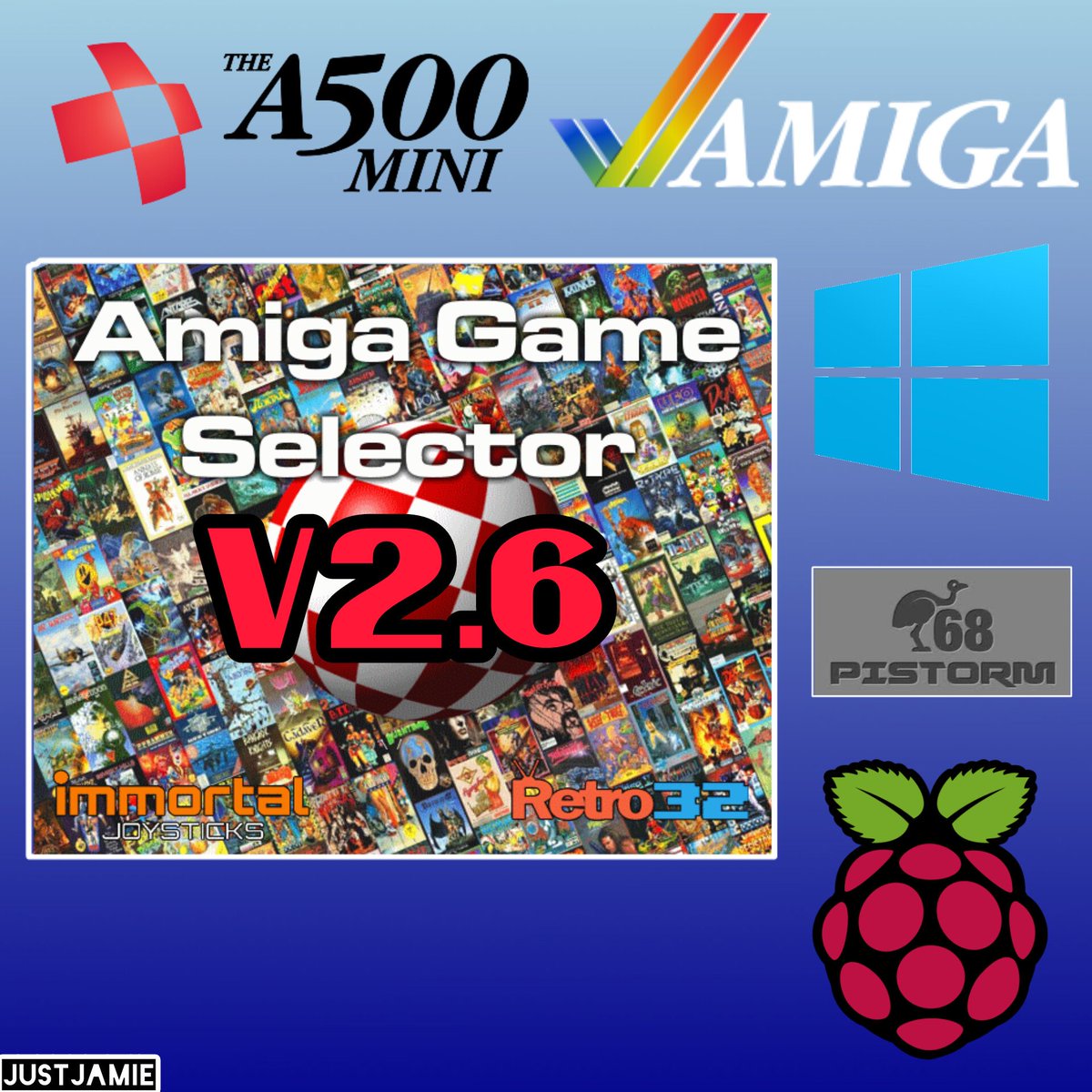 Today I am going to show you how to setup the awesome Amiga Game Selector V2.6 which is now available for multiple platforms. This package features thousands of Amiga games in WHDLoad. youtu.be/JOkaPc4P1LE #amiga #AGS2024 #amigagameselector #commodoreamiga #justjamie