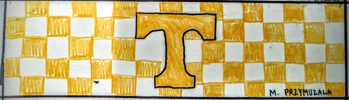 Class of '24 students celebrating college choice via art! Mason is on his way to Knoxville! #NewBeginnings #Thrive @UT_Admissions