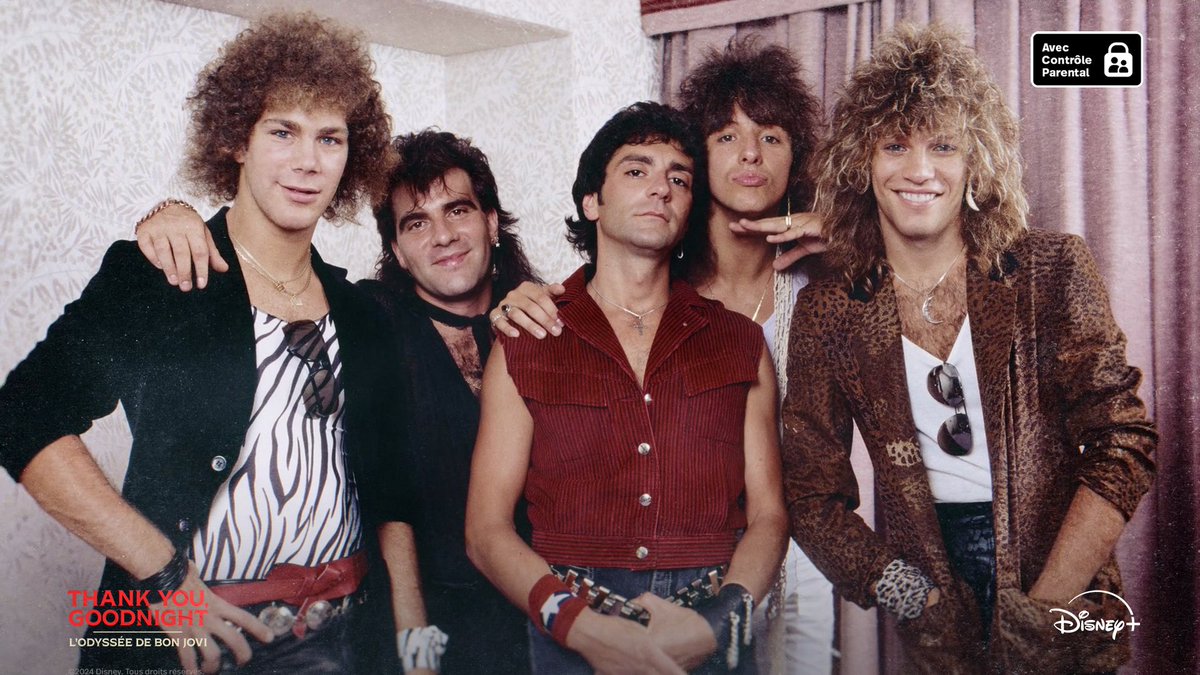 Comment devenir une rockstar en 4 étapes ? La réponse dans le documentaire Thank You Good Night : L'odyssée de Bon Jovi sur #DisneyPlus.