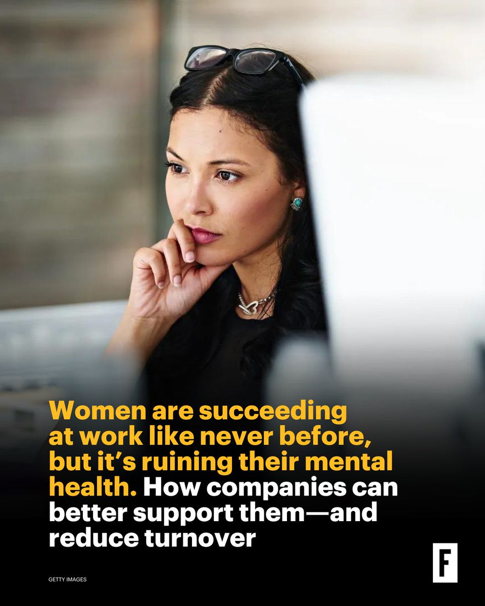 Fewer women are reporting that they felt supported by employers, according to new research. bit.ly/4aXPhOV