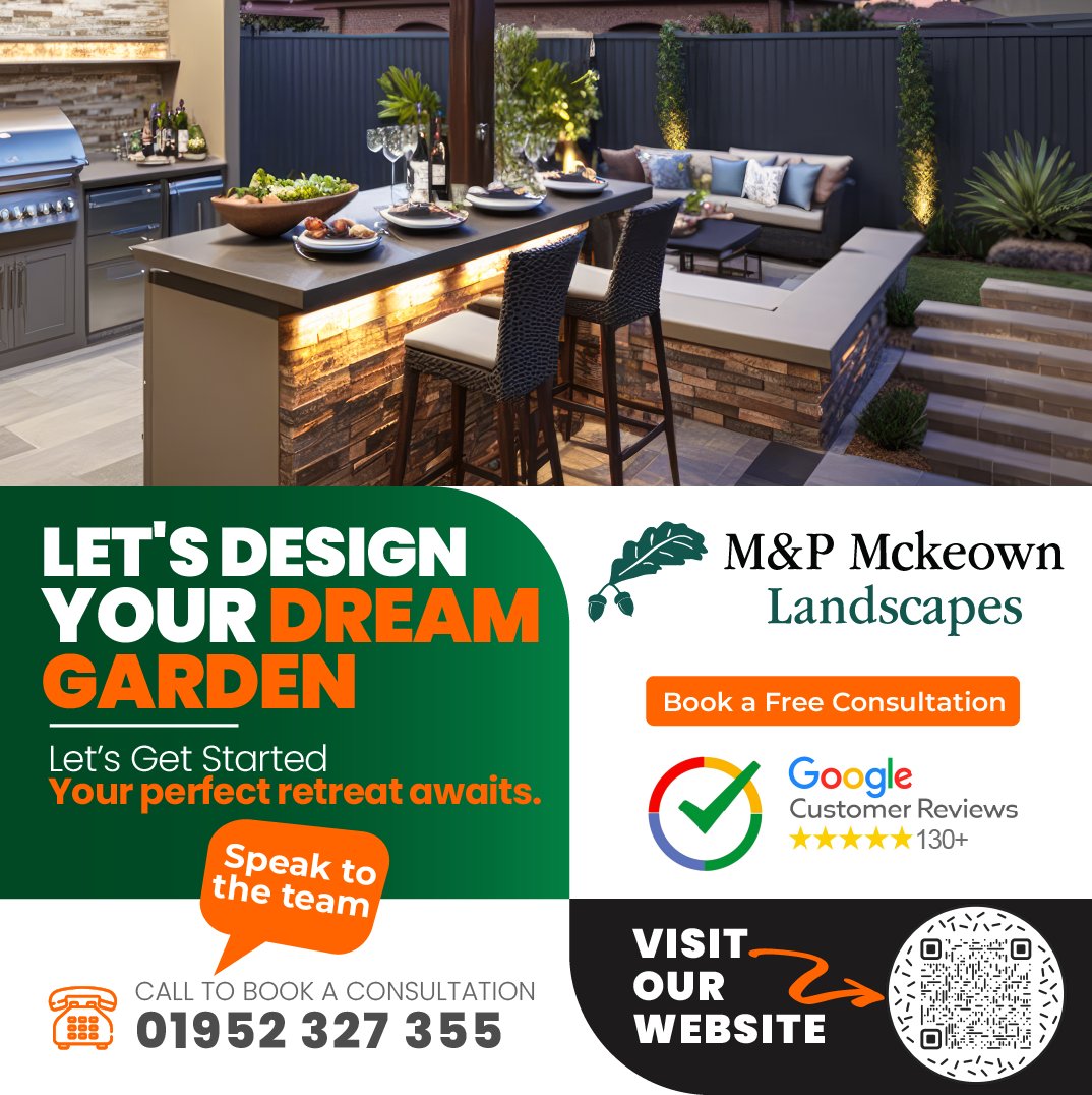 Let's Design Your Dream Garden, We’ll design and create a garden to suit your home and lifestyle!

Book your design consultation today: mpmckeownlandscapes.co.uk/book-a-consult…

🔗  #gardeninspiration #gardenideas #landscaping #moderngarden #gardendesign #garden #outdoorliving