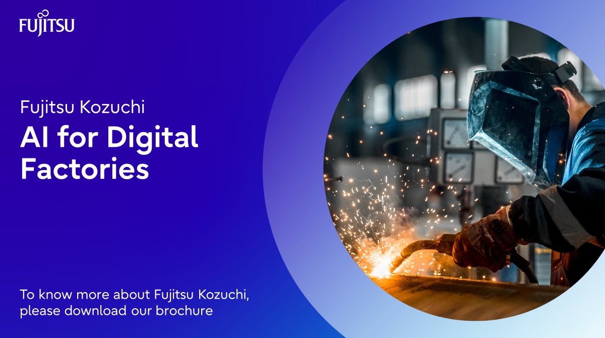 Fujitsu's AI and deep manufacturing expertise empower manufacturers in this new industrial revolution. Discover some common Fujitsu AI use cases for Smart Factories and unlock operational insights that transform manufacturing:  
okt.to/VLHE9Y