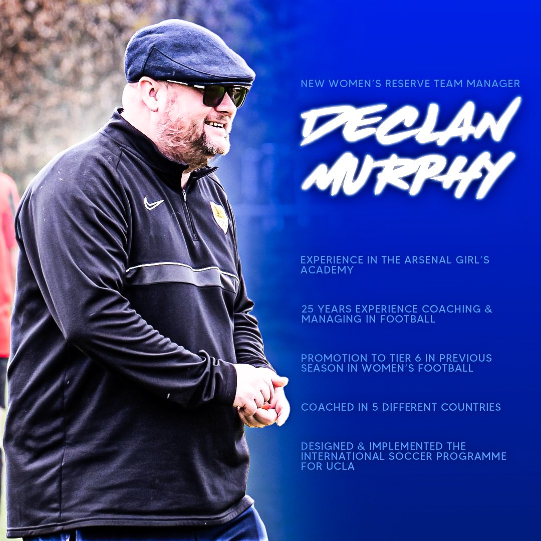 Please welcome to the club our NEW RESERVE TEAM MANAGER 🫡 @Dec_Murph Declan comes with a wealth of experience in the game that will stand our up and coming youngsters in good stead for their future 🙌 Please welcome him to the club below 👇#️⃣