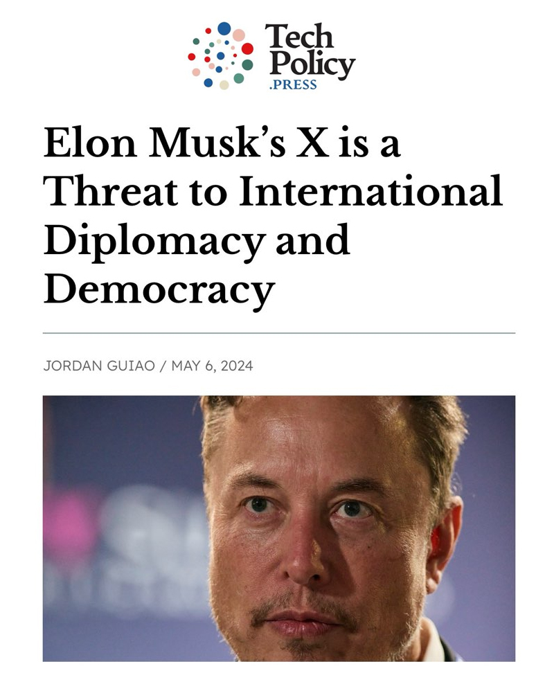 CORRECTION: Elon Musk's X is a threat to the legacy media.