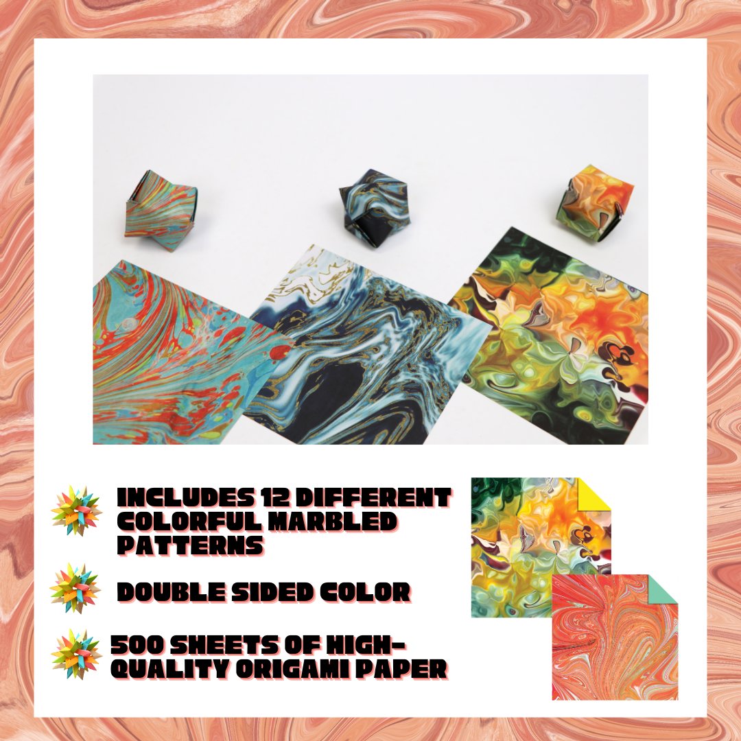 🎉 It's time for a #TuttleBooks Spotlight! Experiment with our marbled pattern paper and unleash your creativity! 👩‍🎨🧑‍🎨 Shop now: l8r.it/dItg