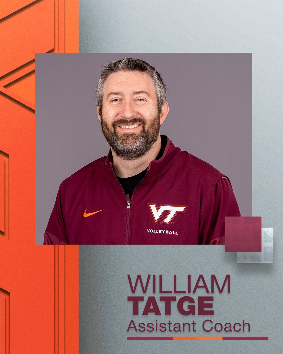 Welcome to Blacksburg, Coach Tatge 👏 Marci Byers announces the addition of William Tatge to the coaching staff Tuesday afternoon. Tatge joins after spending the 2023 season at Bradley University. 🗞️ » vthoki.es/JaHzp #Hokies🦃🏐