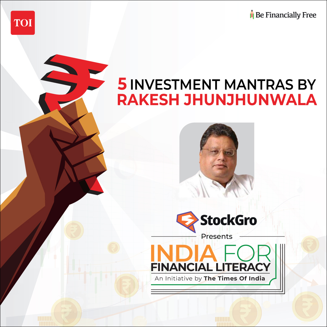 Check out these investment tips that ace investor #RakeshJhunjhunwala swore by. 

Read 🔗toi.in/MLxCAb @stockgro 

#IndiaForFinancialLiteracy #BFFMovement #BeFinanciallyFreeMovement #BharatFinancialFreedomMovement #financialfreedom #financialindependence…